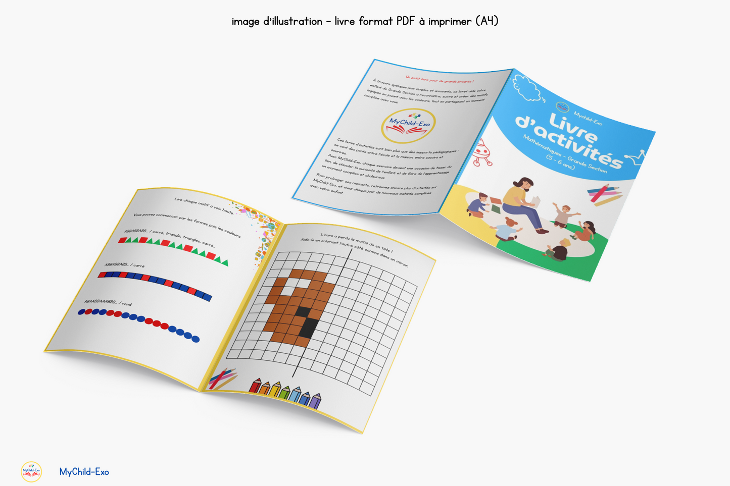Livre d'activités Grande Section - Mathématiques