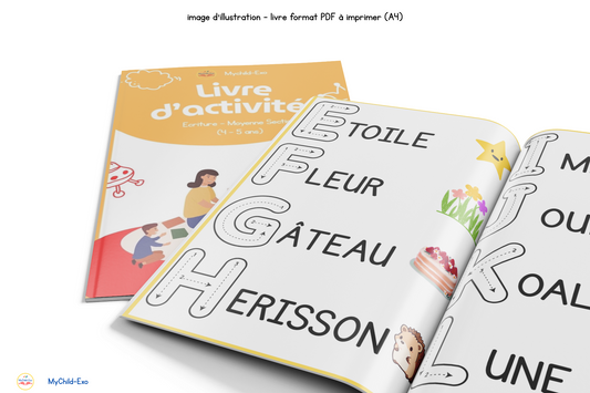 Livre d'activités Moyenne Section - Ecriture
