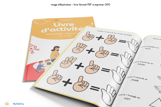 Livre d'activités Moyenne Section - Mathématiques