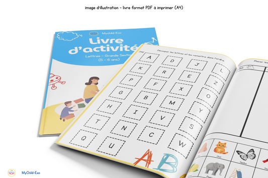 Livre d'activités Grande Section - Lettres