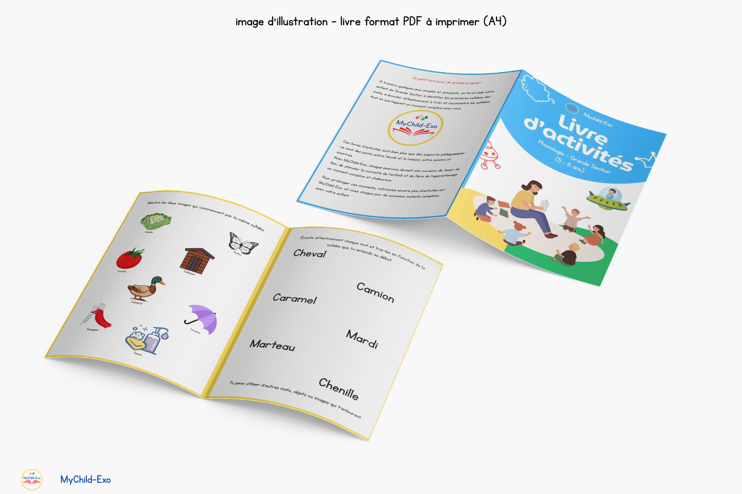 Livre d'activités Grande Section - Phonologie