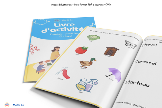 Livre d'activités Grande Section - Phonologie