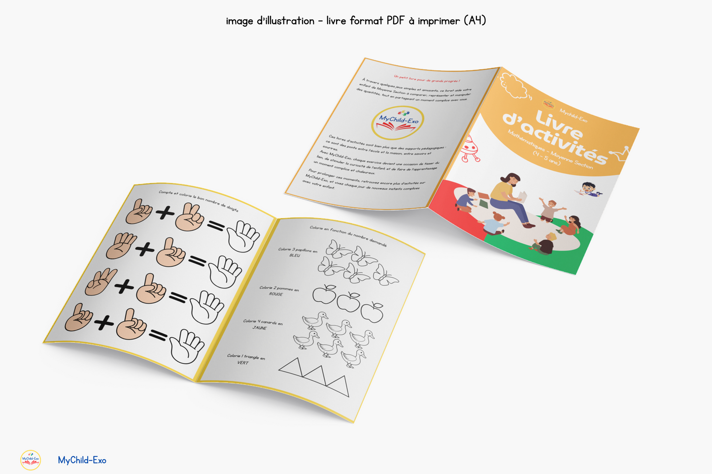 Livre d'activités Moyenne Section - Mathématiques