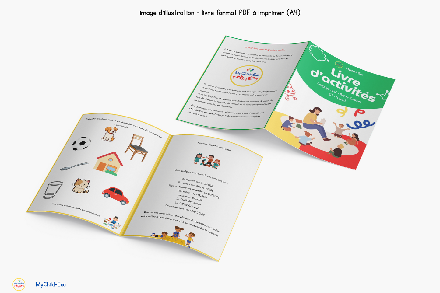 Livre d'activités Petite Section - Langage oral