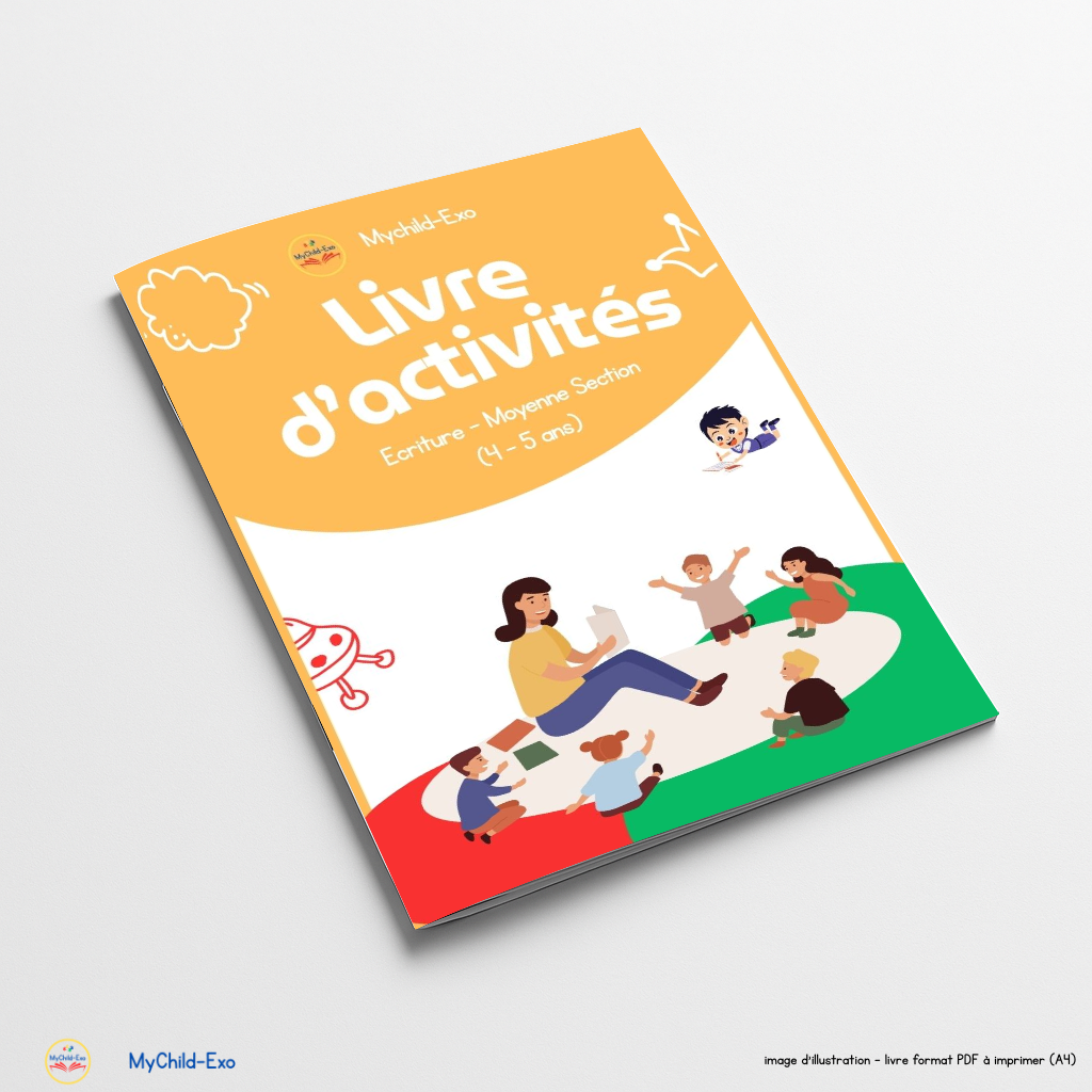 Livre d'activités Moyenne Section - Ecriture