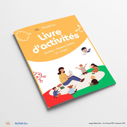 Livre d'activités Moyenne Section - Ecriture